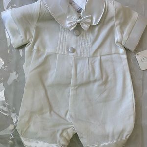 Starting Out Boys Layette Set in White